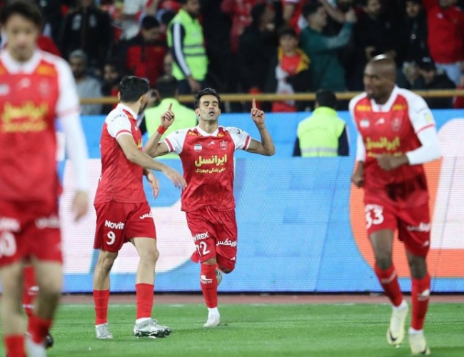 برد پرسپولیس مقابل ملوان با تک گل عیسی آل کثیر