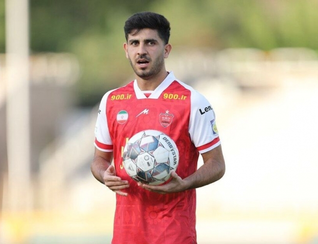 محمد خدابنده لو در کنار سلطان پرسپولیسی ها