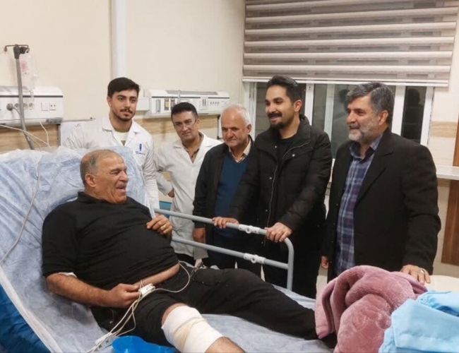 سانحه رانندگی برای حسن روشن ؛ پیشکسوت فوتبال ایران به تهران منتقل شد