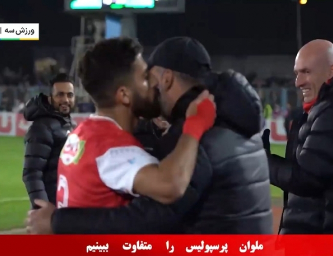 فرشاد فرجی و لحظه احساسی پس از گلزنی برابر ملوان