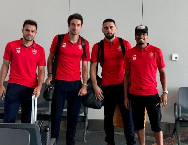 خارجی های پرسپولیس ایران را ترک می کنند