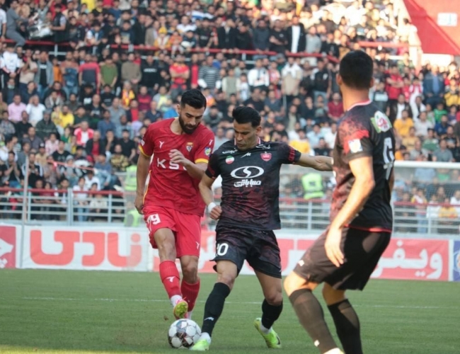 فولاد 1  پرسپولیس 1 / تساوی کسل کننده در اهواز!