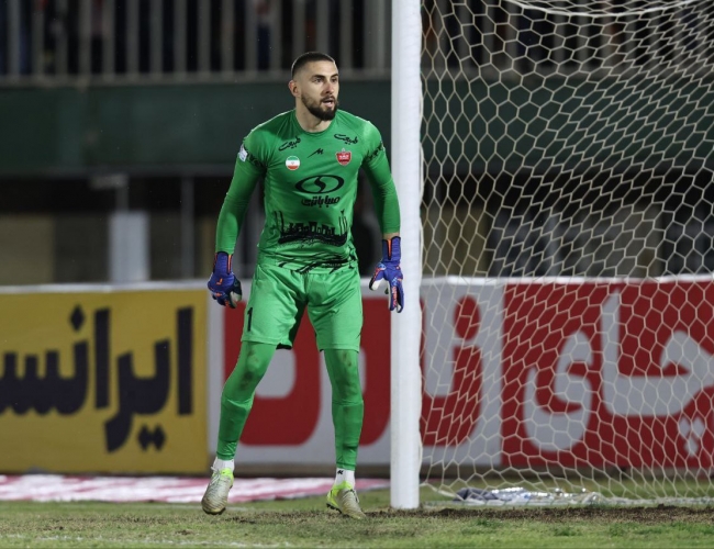 آلکسی گندوز ؛ دروازه‌بان آماده پرسپولیس با ۱۰ کلین‌شیت