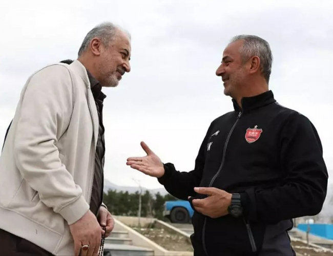 جلسه هماهنگی کارتال و درویش ؛ تعیین زمان ارائه لیست نقل‌وانتقالات پرسپولیس