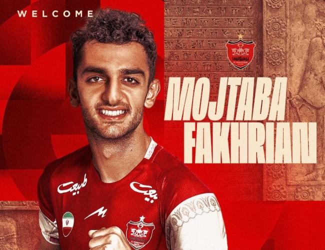  پرسپولیس از دومین خرید تابستانی رونمایی کرد؛ مجتبی فخریان رسماً سرخ‌پوش شد