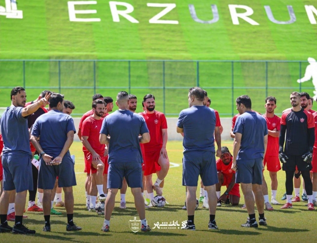 آغاز فصل جدید پرسپولیس در ارزروم با وحید هاشمیان