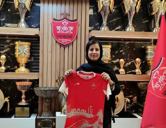  مریم آزمون ، سرمربی تیم فوتبال زنان پرسپولیس شد