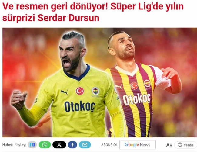 بازگشت سردار دورسون به ترکیه؛ توافق با کاراگومروک نزدیک شد