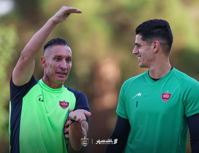 امیلیو آلوارز : سه دروازه‌بان پرسپولیس جزو بهترین‌های ایران هستند