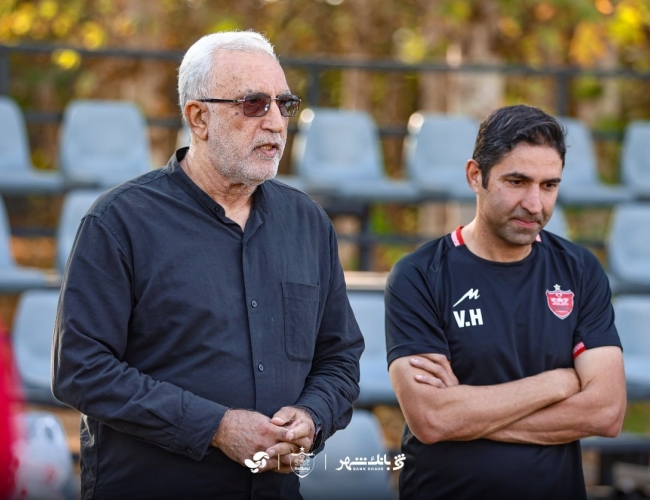 بازگشت نوستالژیک حسین فرکی به پرسپولیس؛ دیدار شاگرد و استاد پس از سال‌ها