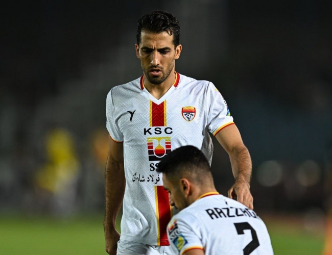 ضربه سنگین به فولاد ؛ پارگی رباط صلیبی وحید امیری تأیید شد