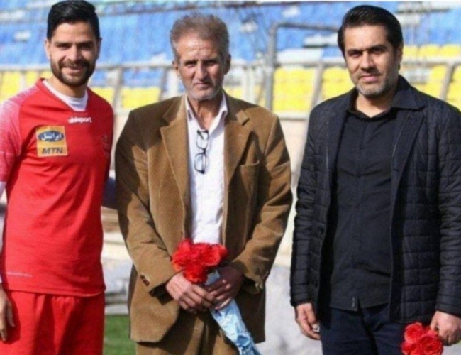 پرسپولیس با بازوبند مشکی مقابل خیبر