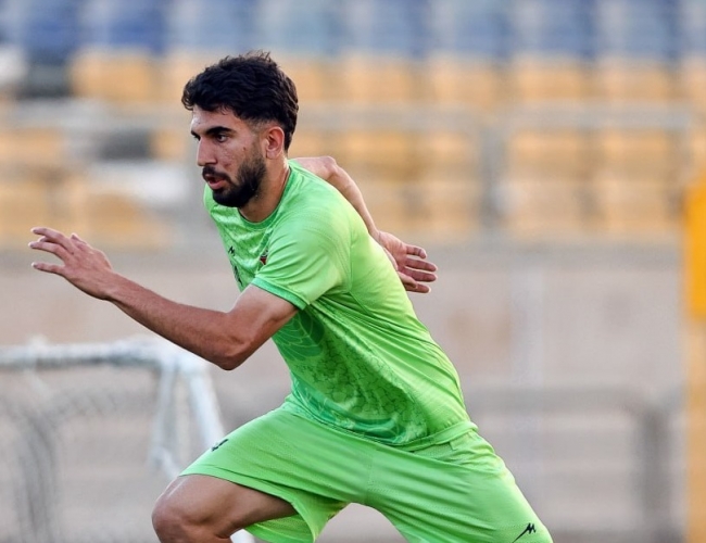 رضا شکاری پس از مصدومیت به تمرینات گروهی پرسپولیس بازگشت