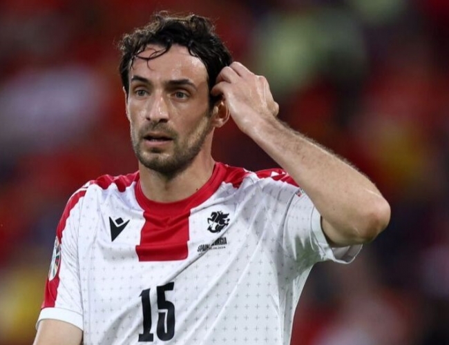 پایان رؤیای جهانی گئورگی گولسیانی ؛ مدافع سپاهان دور از تیم ملی گرجستان ماند