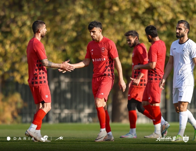 برد پرسپولیس در دیدار تدارکاتی؛ پیروزی با گل‌های علیپور و ارونوف