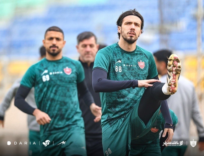 بازگشت مارکو باکیچ به تمرینات گروهی پرسپولیس