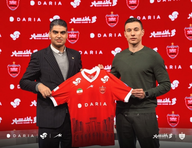 ایگور سرگیف رسماً به پرسپولیس پیوست