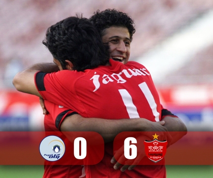 پرسپولیس 6 - پگاه 0 (فصل 84-83)