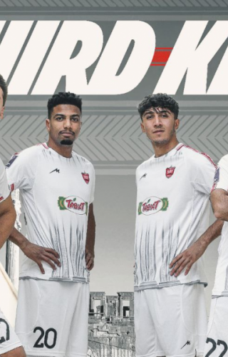 از کیت سوم پرسپولیس رونمایی شد + عکس
