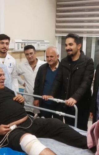 سانحه رانندگی برای حسن روشن ؛ پیشکسوت فوتبال ایران به تهران منتقل شد