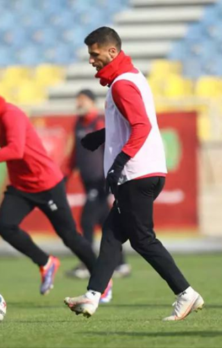 آمادگی میلاد سرلک برای بازی پرسپولیس مقابل مس رفسنجان