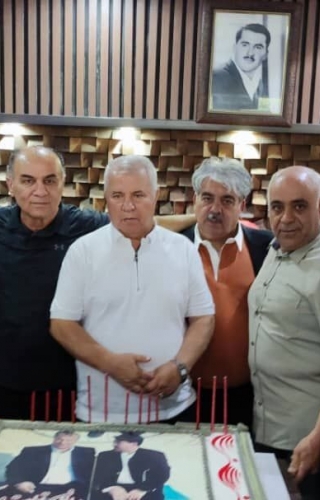 جشن تولد زودهنگام علی پروین با حضور شاگردان و پیشکسوتان پرسپولیس