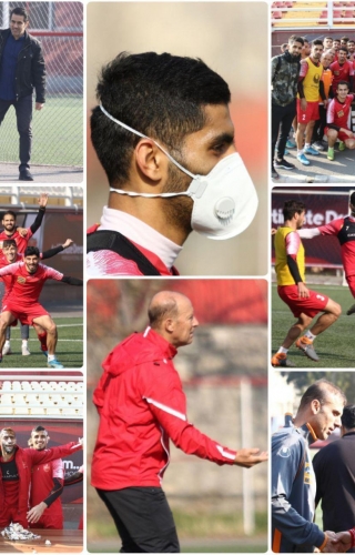 تمرین پرسپولیس در درفشی فر؛ از غیبت بیرانوند و حضور قلیچ تا جشن تولد ربیع خواه
