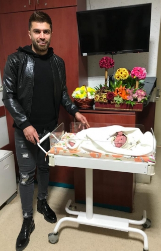 هافبک سابق پرسپولیس، پدر شد